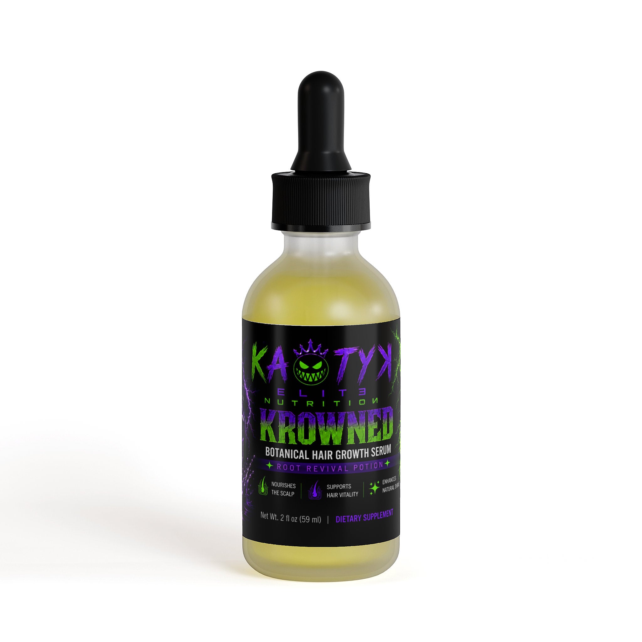 KEN’s KROWNED Botanical Hair Growth Serum