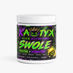 SWOLE upgraded Lemon Drop creatine and hydration powder by Kaotyk Elite Nutrition, included in Daily Optimization Stack